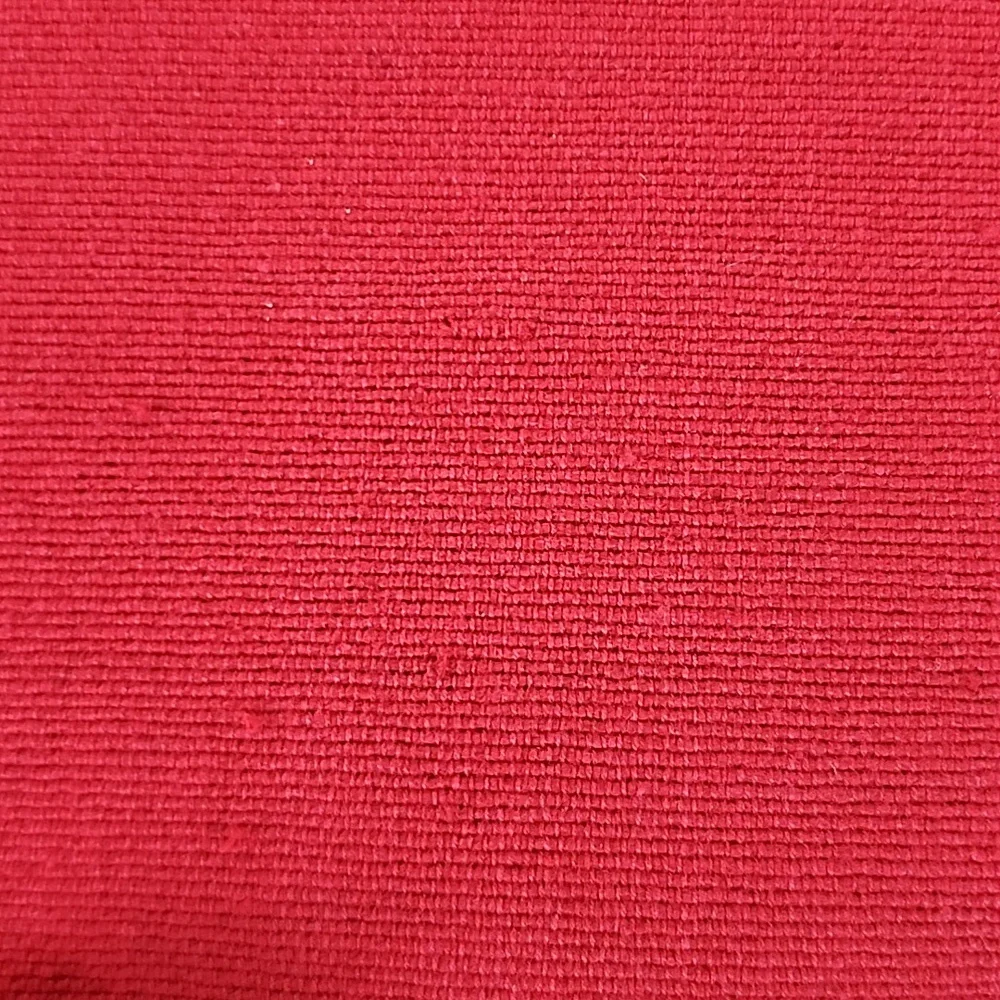 Crate & Barrel Snowy Woods red green reversible table runner 14